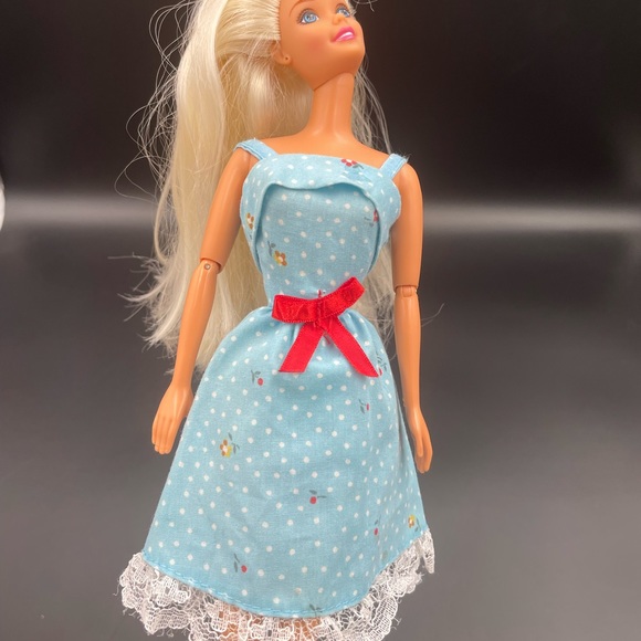 vintage barbie blue dress Straps Red Bodycon Homecoming Dress with Appliques  FancyVestido